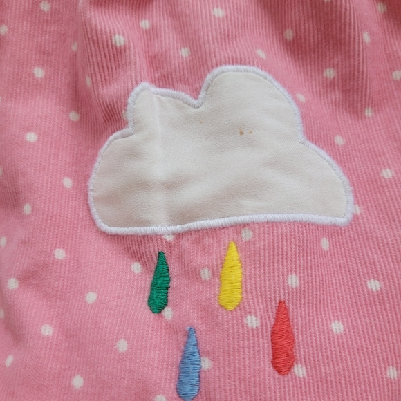 Mini Boden Pink Rainbow Pinnie - Picture 4 of 7